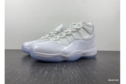 'Silver Retro Jordan Air 11 Anniversary' 0718